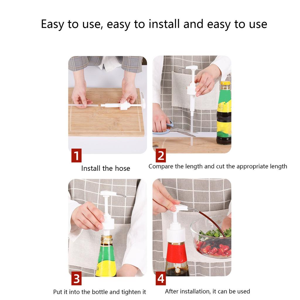 Kitchen Seasoning Bottle Press Tool Bottle Presser Ketchup Presser