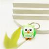 PVC Student Gift Bag Charms Birthday Gifts Owl Keychain Car Keychain Animal Keyring Owl Pendant