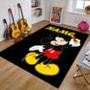 Custom Mickey Mat Personalized Name, Polyester Washable Indoor Entryway Rug, Gift for Christmas, Easter, Thanksgiving Day