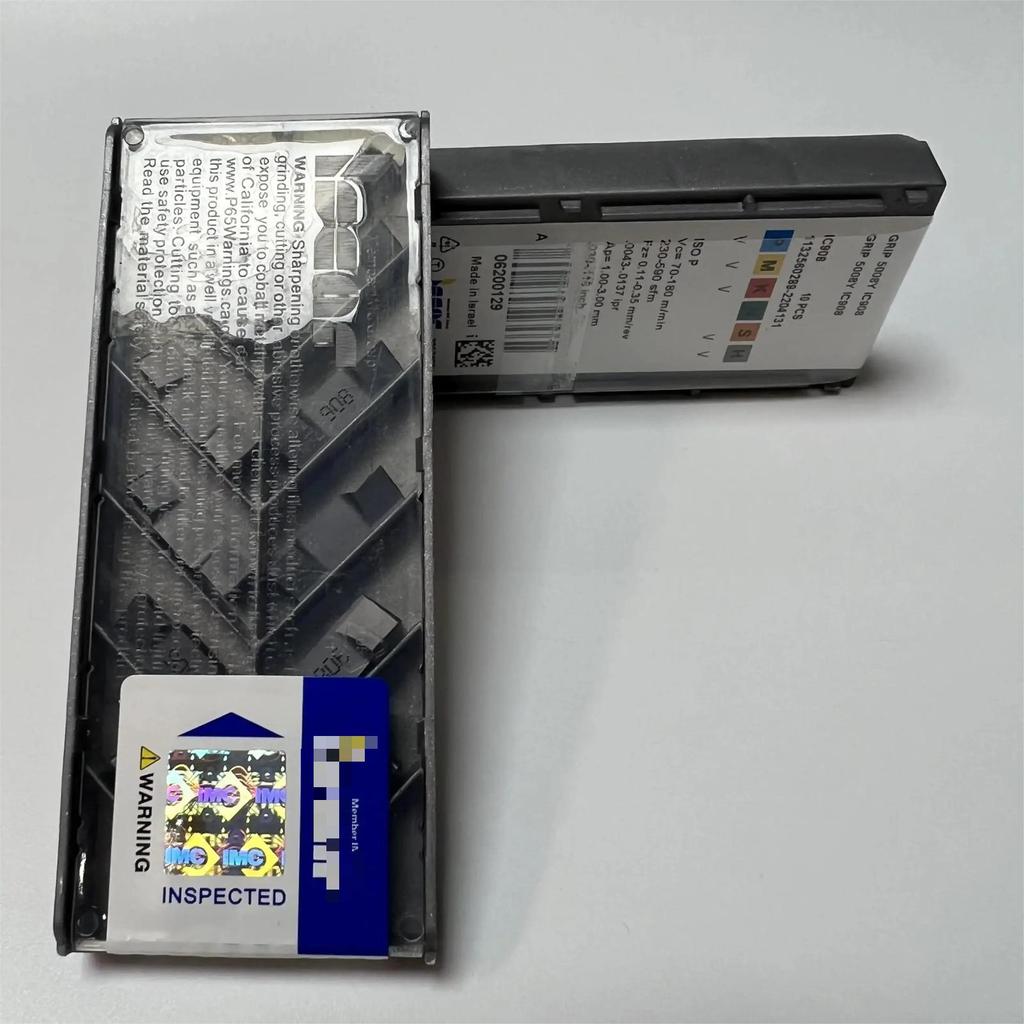 GRIP5008Y IC908 / Промышленные сменные твердосплавные пластины 10 ШТ.