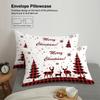 3pcs Merry Christmas Themed Pattern Bedding Set, Christmas Tree, for Teenagers and Adult's Bedroom, a Christmas Gift