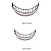Car Styling Sticker Modified Auto Wheel Tail Body Window Tape Motorcycle Decals for Classic Hero Venom Teeth Mouth