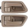 NPAUTO Ide Interior Door Handles Pair Front Rear Driver Passenger Side Replacement For 1997 1998 1999 2000 2001 Toyota Camry Gray