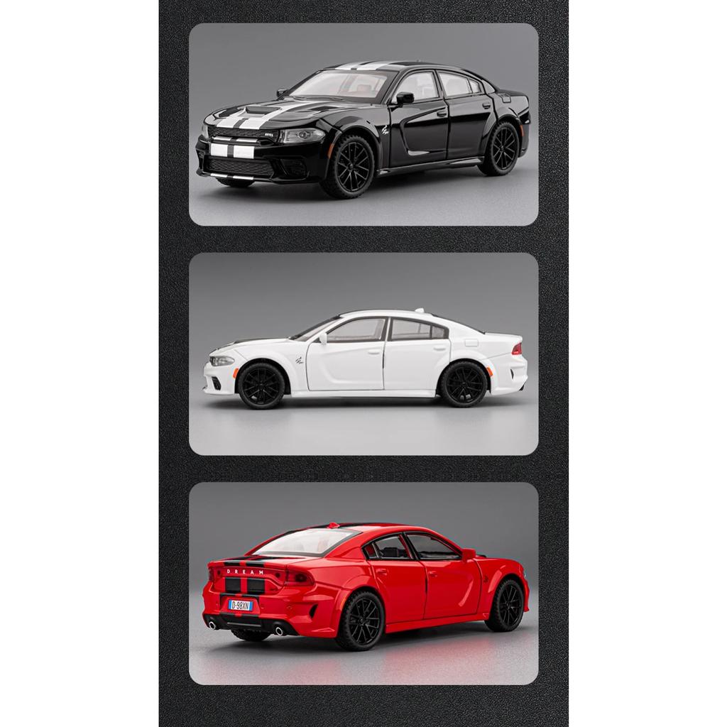 Масштабная модель автомобиля Dodge War Horse из литого сплава 1/32 со звуком и светом, амортизация колес, Игрушечная машина для детей, Подарок на день рождения для мальчиков