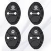 4Pcs Silicone Car Door Lock Cover Shock Absorber Accessories For VW GTI Polo Golf Passat Tiguan Arteon Touareg CC Taigo Caddy Je zk6