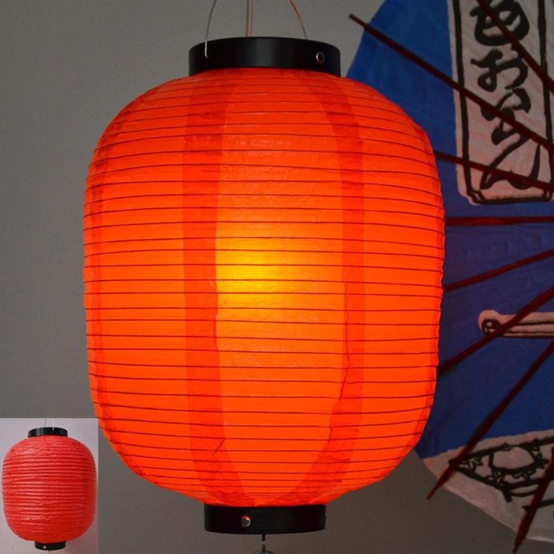 Традиционный подвесной фонарь в японском стиле Водонепроницаемые фонари из ПВХ для суши-магазина, ресторана, паба, бистро Izakaya, украшения для декора