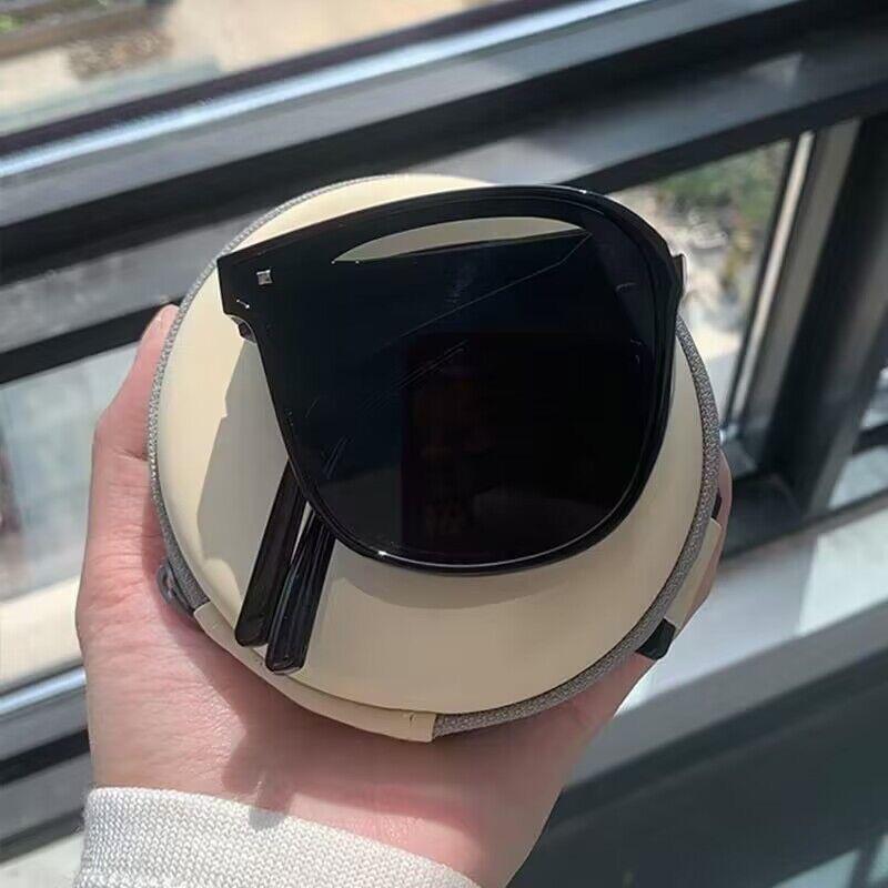 Folding Sunglasses, Portable, Ultra Light Sun Protection, Uv Protection, Sunglasses for Both Men and Women