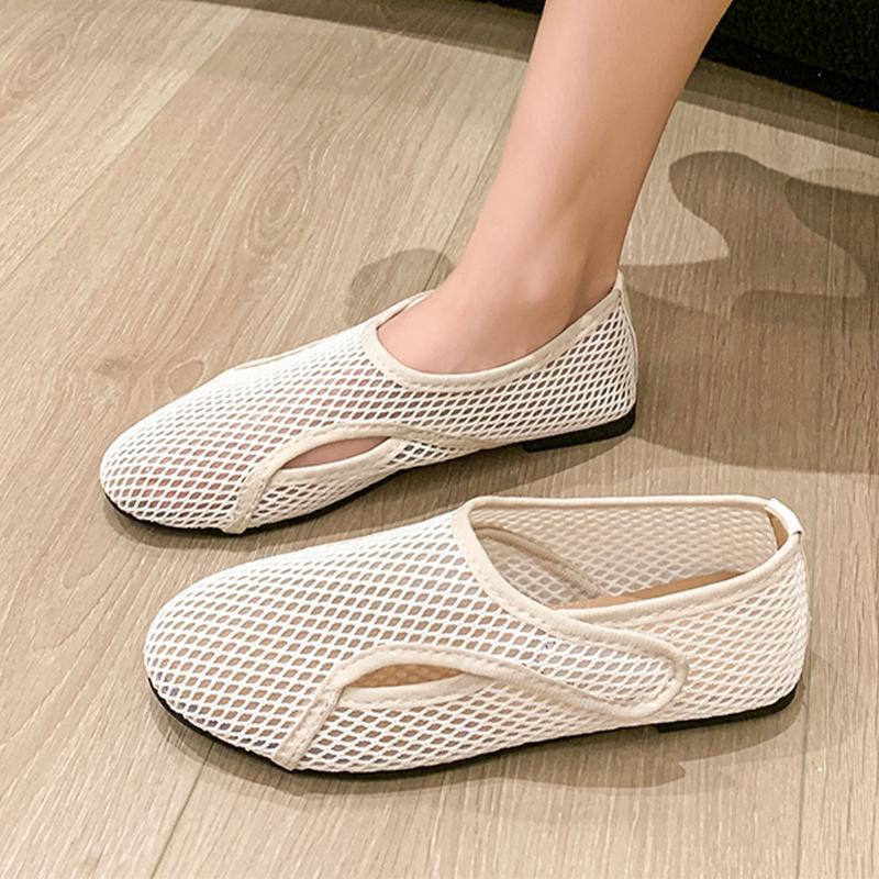 Mesh Flats Women Loafers Shoes Casual Breathable Sport Shoes Fashion Autumn Sneakers Woman 2025 Dress Designer Mujer Zapatos