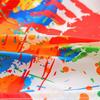 Long Sleeved Reverse Dressing Cloth Nylon Baby Eating Bib Children's Painting Apron  Baby Stuff