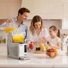 VEVOR Slushie Machine, 3L/100oz No Ice Needed Slushy Machine for Home, Frozen Drink Maker with Single Tank, Margarita Machine with Self-Cleaning