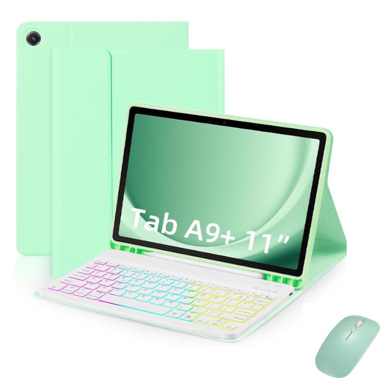 Чехол-клавиатура Bluetooth для планшета Samsung A9Plus10FE+ и испанская мышь-бар