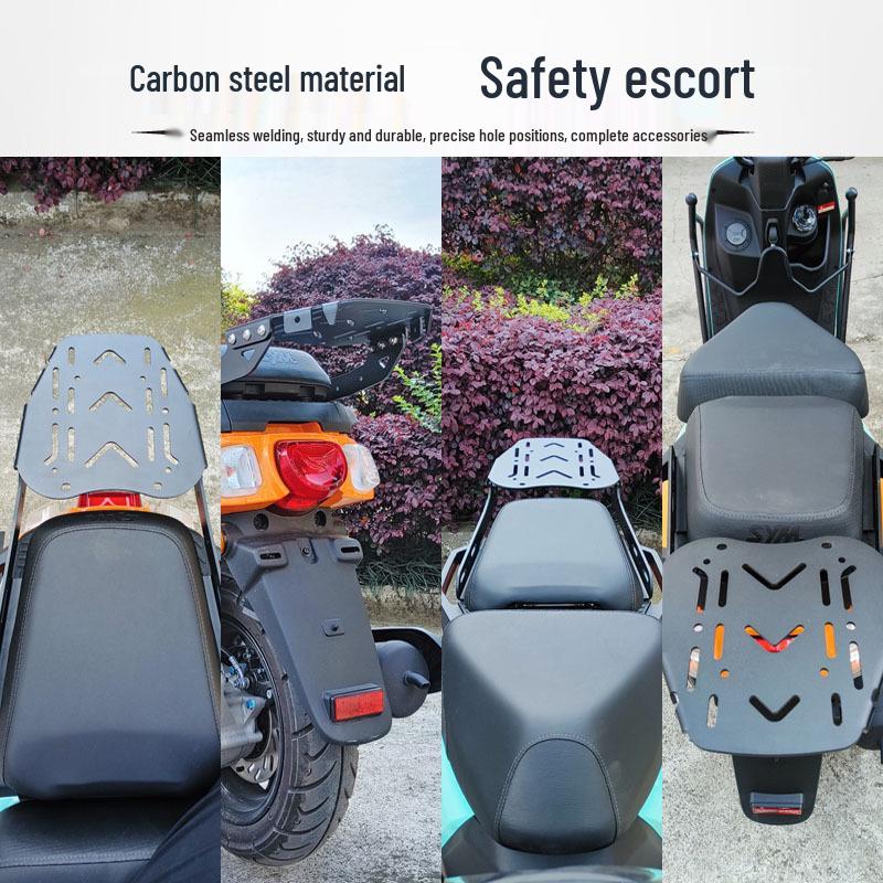 SYM 4MICA Little Ant 150 Rear Luggage Rack - Carbon Steel Tail Trunk Bracket XS150T-13