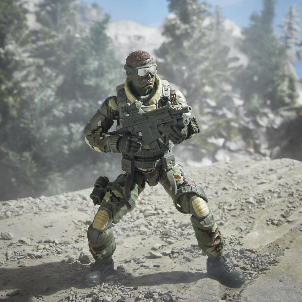 Joe Classified Series 60th Anniversary Action Pilot Halo Altitude Low Action Figure with Parachute 18 Accessories G.I. - (High Opening) Jumper, 6-Inch