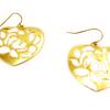 Les Trésors De Lily [L5192] - Золотые дизайнерские серьги «Любовь»