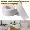Лента для герметизации трещин на раковине из ПВХ, для кухни, ванной, углов, для ванны, водонепроницаемая и устойчивая к плесени клейкая лента для герметизации
