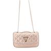 Маленькая стеганая сумка 20x6x12 см с ручкой-цепочкой из розового золота для девочек, детская,