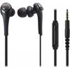 Audio Technica Solid Bass Ipod Iphone Ipad Canal Наушники Deep Bass Black Ath Cks550i Black