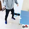 Тренажер для настольного тенниса с большим зажимом и синим стержнем для улучшения техники