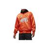 Alphabet Print Baseball Collar Single-Breasted Long Sleeve Jacket Men Jackets Orange DV7578-817