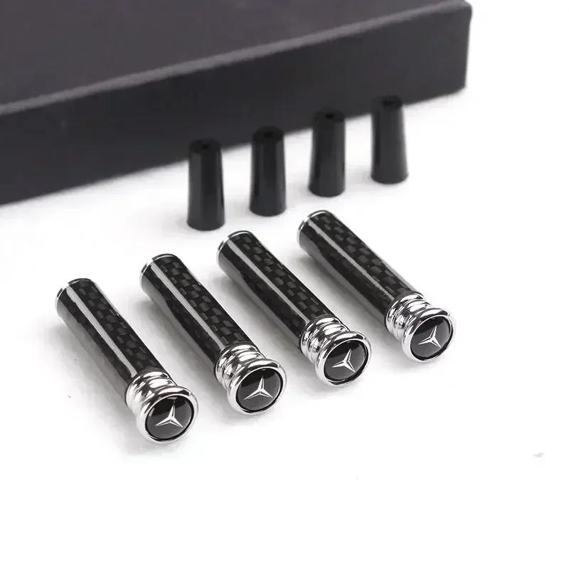 Для Mercedes Benz Карбоновая накладка на кнопку блокировки двери автомобиля, ручка-пик для Mercedes Benz W203 W204 W205 W210 W211 W213 W212 Inter