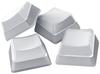 Razer Phantom Keycap Upgrade Set (White) Replacement Keycaps for USUK Layouts, Translucent Pudding Design, LED OnOff Switch Between Engraved and