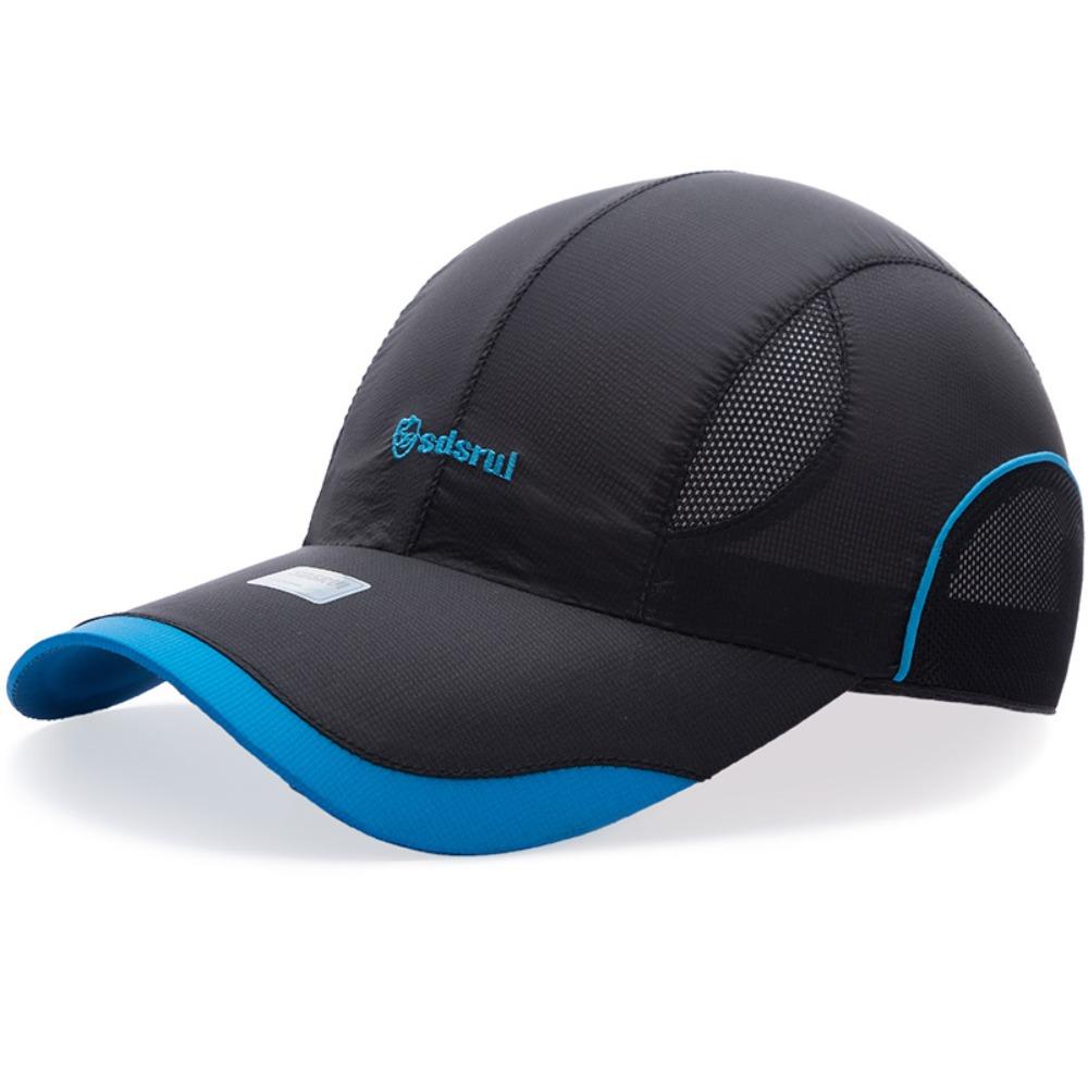 Дышащая кепка-козырек от солнца Быстросохнущая шляпа для альпинизма Модная кепка с защитой от УФ-лучей Унисекс