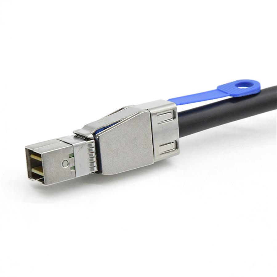 Кабель Mini SAS SFF8644 на 4 порта SATA 12 Гбит, 50 см