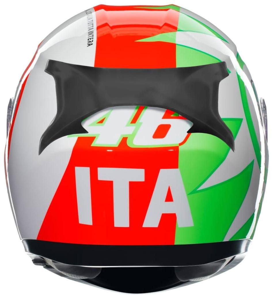 AGV Motorcycle Helmet Full Face K3 ROSSI MUGELLO 2018 Mugello S Size (Rossi 2018) (55-56cm) 18381007005-S
