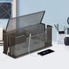 Коробка для управления кабелями для организации свободных проводов, беспорядок из кабелей в гостиной