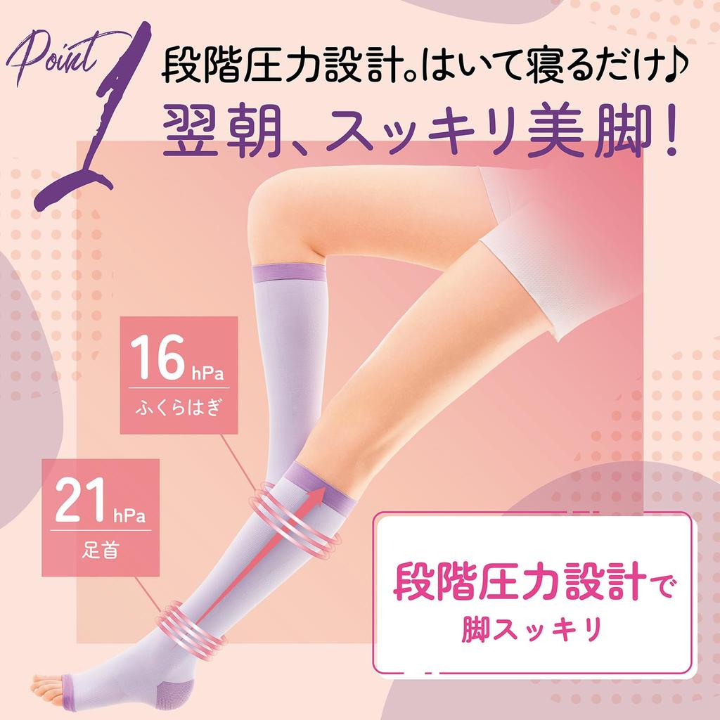 Compression Socks Beautiful Legs Short Sleeping Compression Socks AskDoctors Foot Arch Support [Slim Walk] S-M