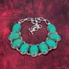 Copper Turquoise 925 Solid Sterling Silver Jewelry, Handmade Bracelet & Necklace Jewelry Set For Her, Wonderful Turquoise Gemstone Jewelry For Women