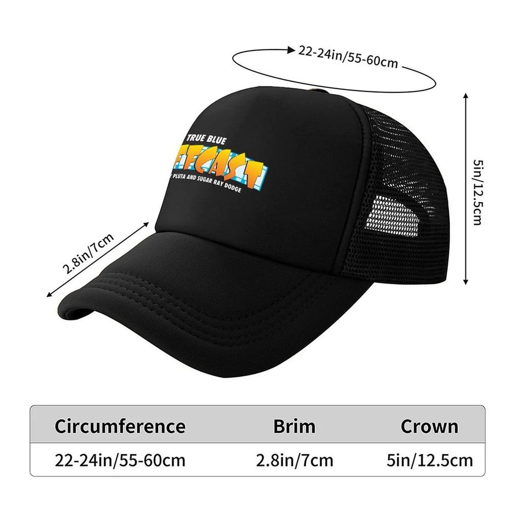 True Blue RiffCast Baseball Cap Golf Hat Unisex For The Sun fun hats western Hat For Unisex Womens