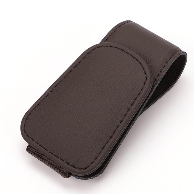 Универсальный автомобильный солнцезащитный козырек, вешалка для очков, зажим для кожаных очков, магнитный многофункциональный держатель для автомобильных аксессуаров