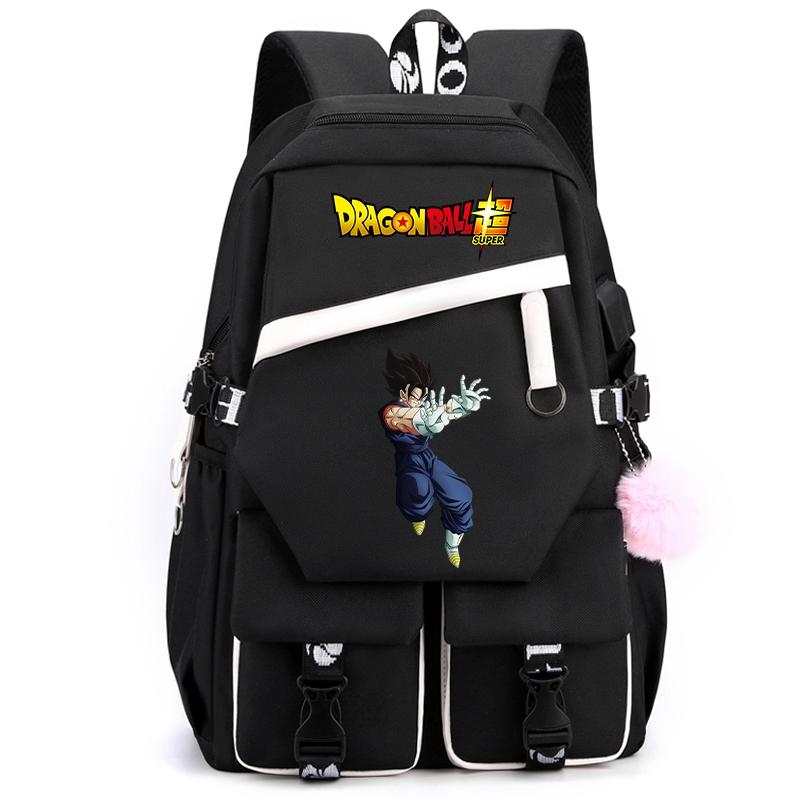 Аниме Dragon Ball унисекс рюкзак для девочек мальчиков студентов подростков детей ноутбук рюкзак для мужчин и женщин милый повседневный школьный рюкзак для детей подарок на день рождения игрушка