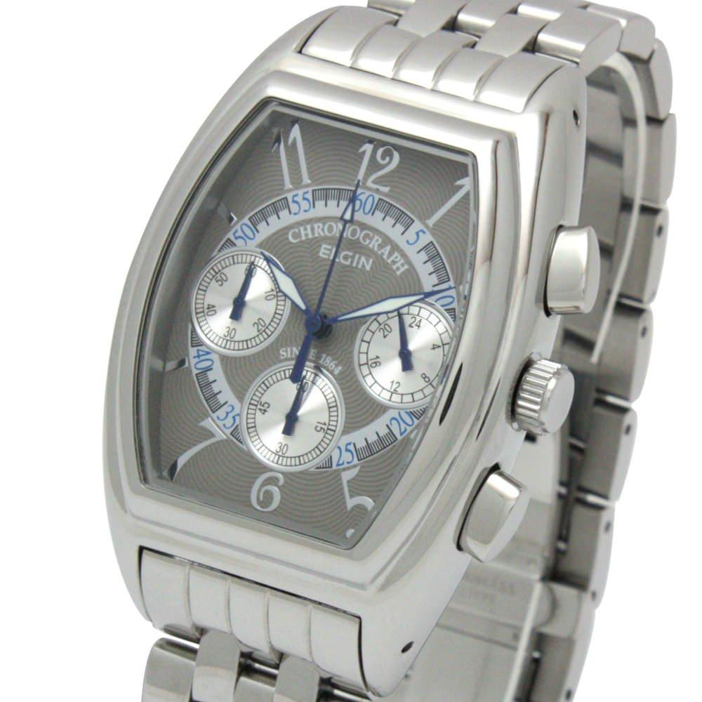 Часы серебряные [Elgin] FK1403S-IV мужские