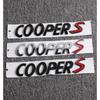 MINI COOPER 3D ABS Cooper S Car Logo Letter emblem Rear Tail Box Label Four-Wheel Drive Sticker For BMW MINI COOPER