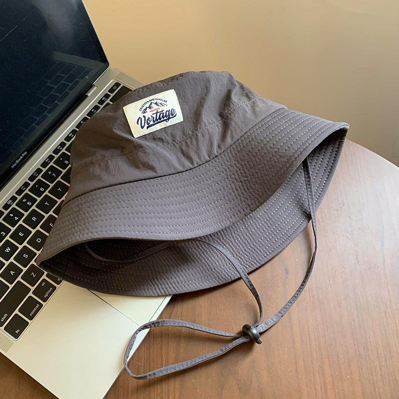 Summer Wide Koreanstyle Brim Bucket Hat For Women Breathable And Warm