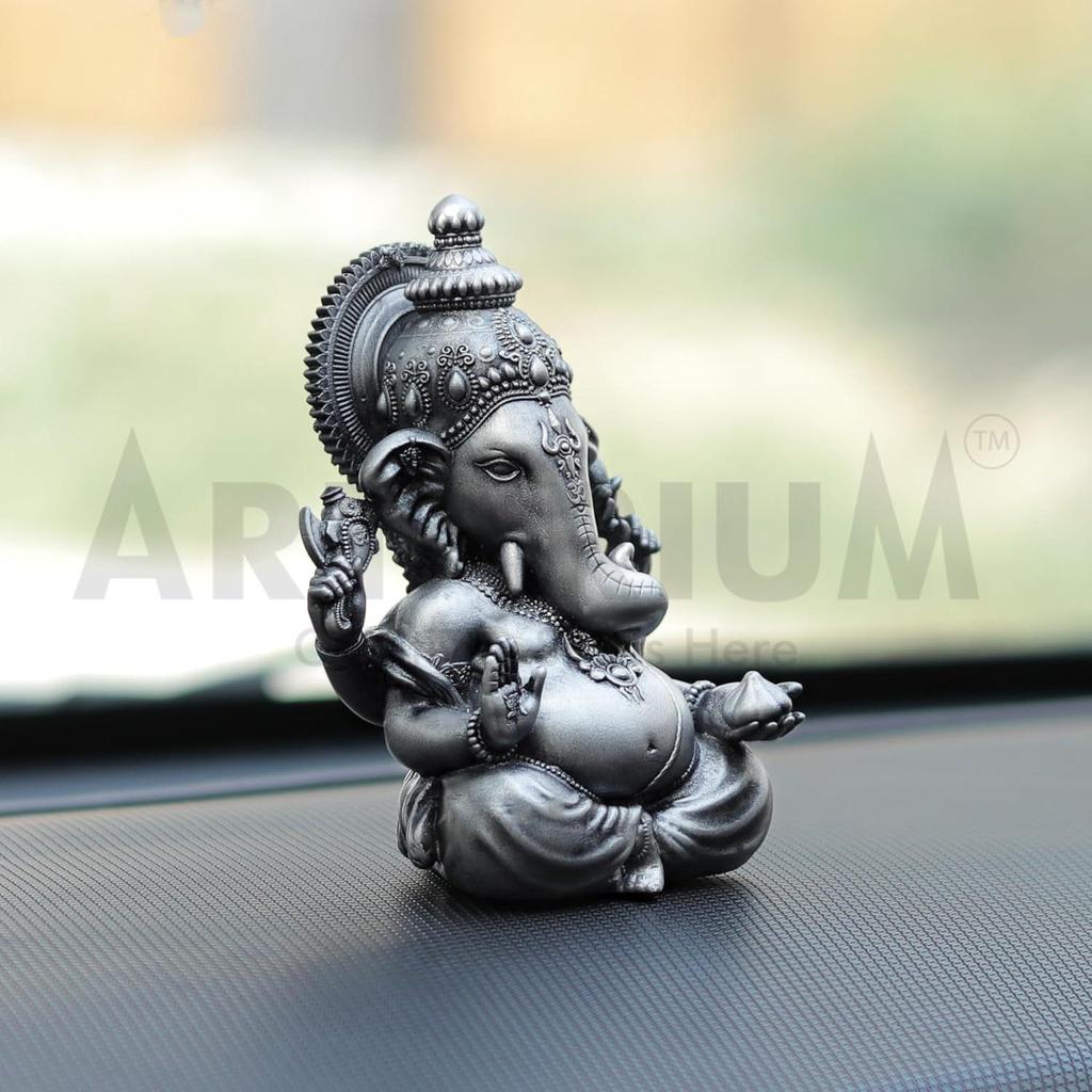 Идол Ганеши Статуя Винаяки Мурти Винаяга Идол Пилаяра Мурти Ганеши Идол Ганапати для приборной панели автомобиля Домашний декор для офиса