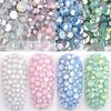 Mix Opal Crystal Nail Art Rhinestones 3D Charm Glass Flatback Non Hotfix DIY Nail Jewelry Sticker Decorations