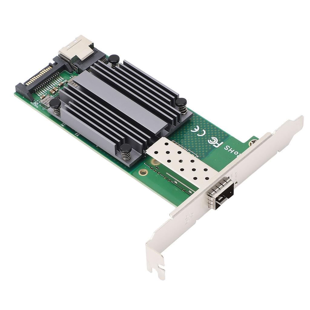 Ethernet NIC Card M.2 To 10Gb B+M KEY 82599‑1 SFP Industrial Control Server Network Card
