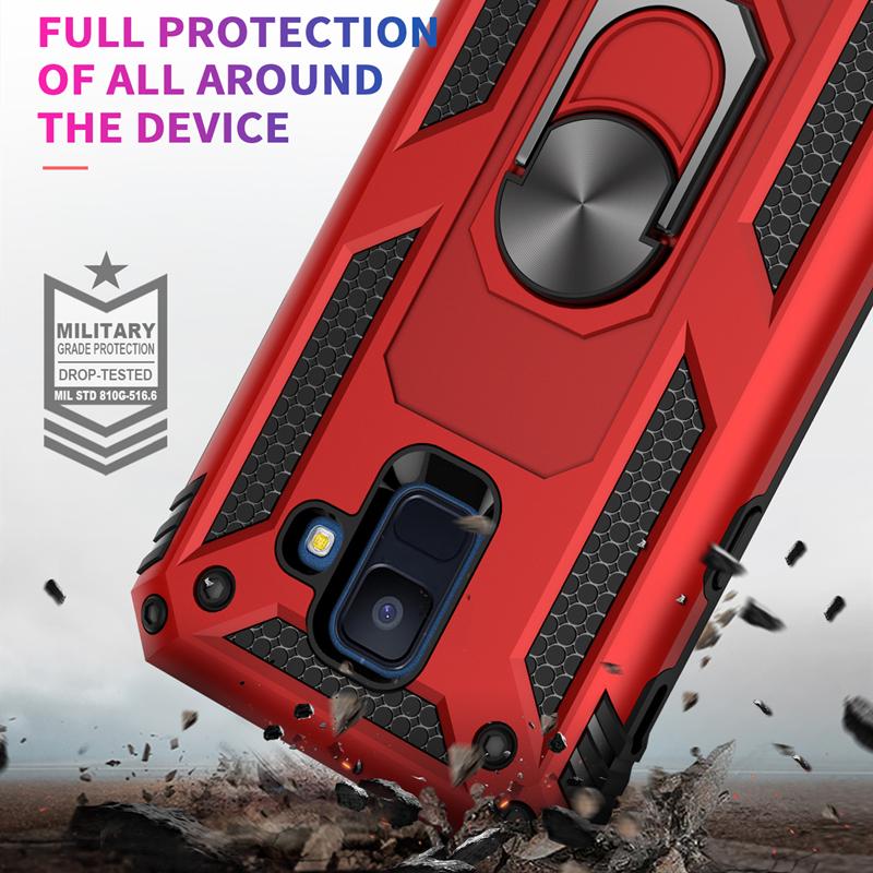 Броня противоударный чехол для Samsung Galaxy A10 A30 A50 A70 A6 A8 A7 A9 J4 J6 J8 J5 J7 S8 S9 S10 Plus