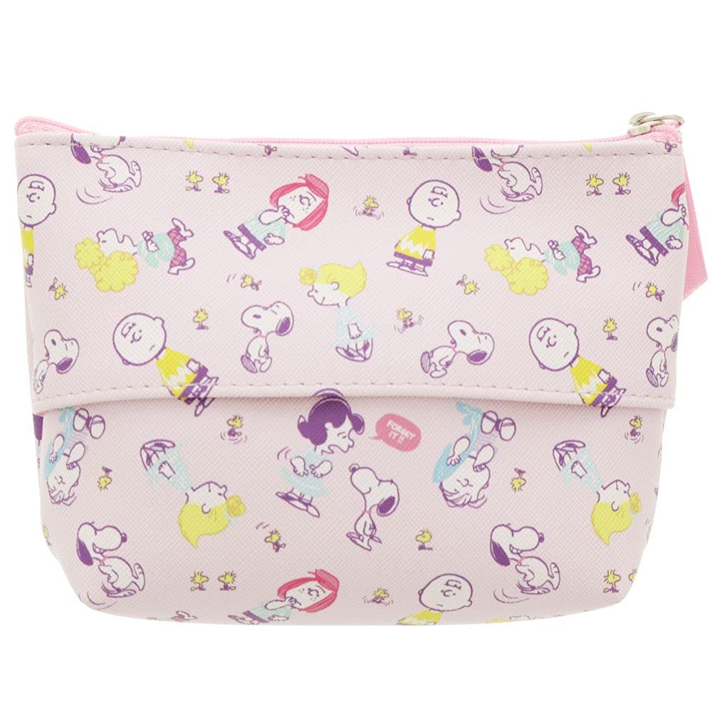 Sunstar Stationery Snoopy Pouch Sheet Case Seapo Plus Glitter with Friends S2313936