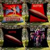 Подушка с принтом L-Led Z-Zeppelin Чехол для подушки для дома и автомобиля Двухсторонний чехол: Двусторонняя конструкция для максимального комфорта