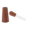 Coffee Powder Stirring Tool Needle Type Coffee Stirrer Distributor with Natural Wood Handle for