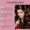Hoegoa Curly Hair Double Eyelid Cream Bangs Curly Hair Care Shape Fluffy Moisturizing Natural Gloss Double Eyelid Cream