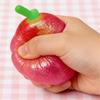Пластичная блестящая груша, игрушка-сквиш для снятия стресса, прозрачная груша-сквиш, медленно поднимающаяся, декомпрессионная, фруктовая, сенсорная игрушка-фиджет