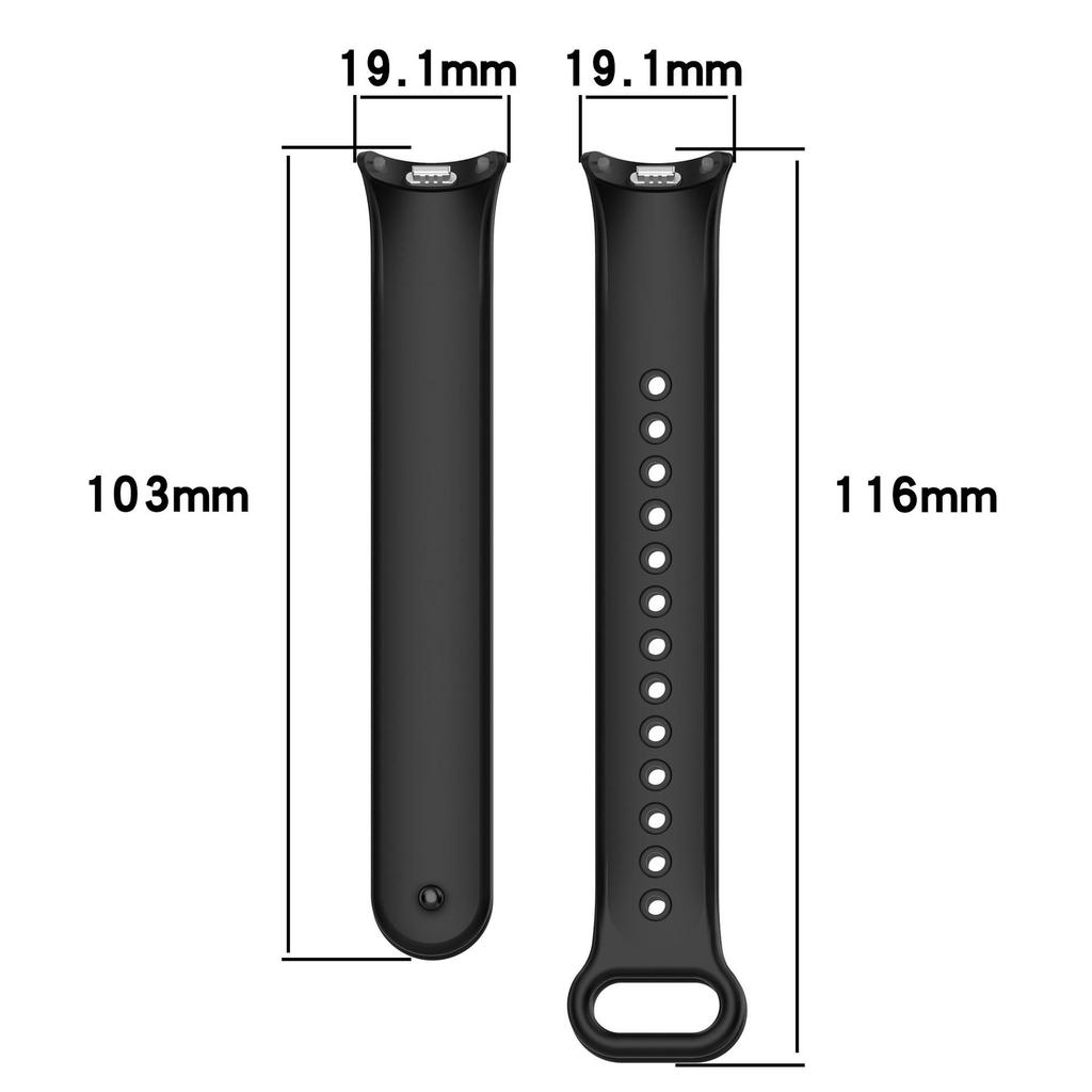 ZhiDai Металлический зернистый силиконовый браслет для Xiaomi Mi Band 8/9 - Модный сменный смарт-браслет для мужчин и женщин.