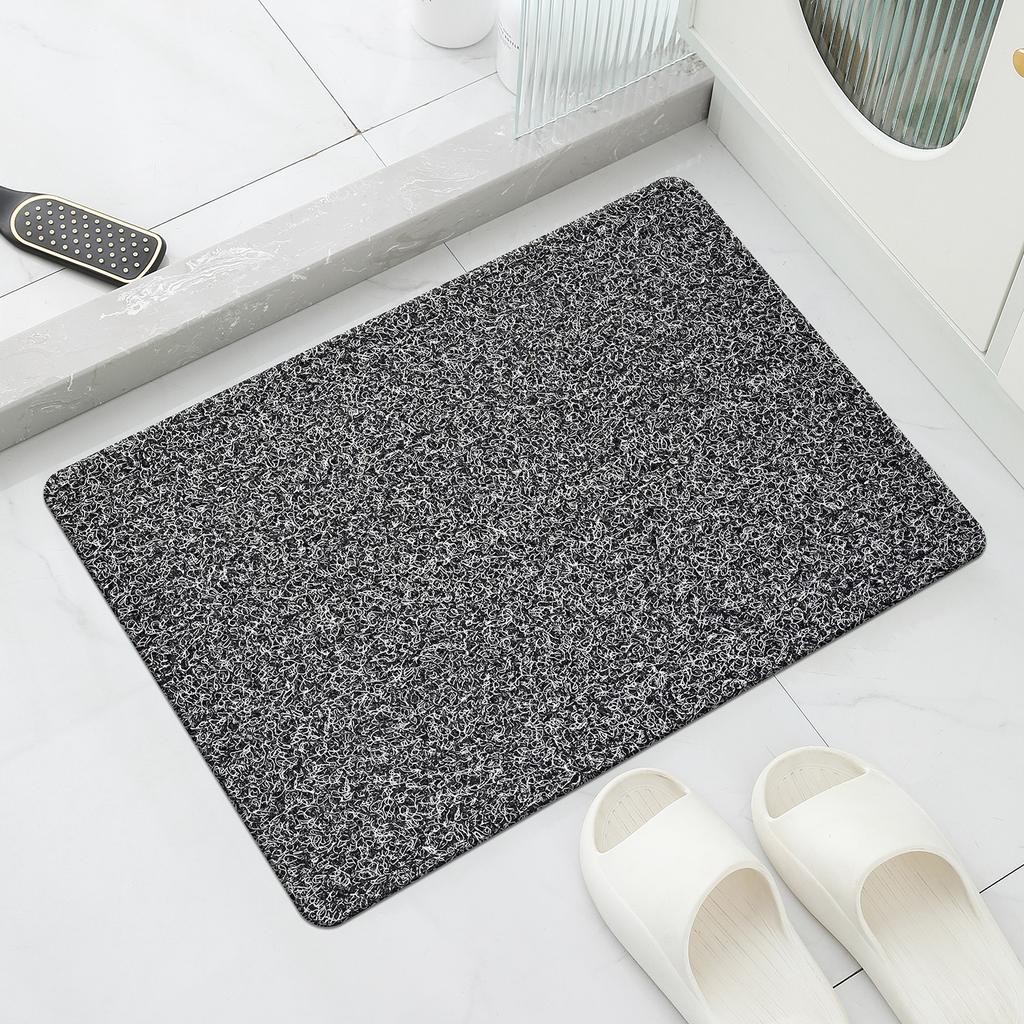 Нескользящая резиновая подложка, прочный коврик для входной двери, нескользящая резиновая подложка, прочный коврик для входной двери, материал ПВХ, ручная стирка