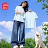 MINISO Женская спортивная футболка из ледяного шелка, быстросохнущая