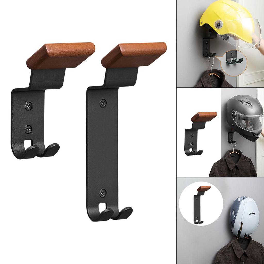 Настенный держатель для шлема Прочный Легко устанавливается с вешалкой для пальто, футбольной и бейсбольной экипировки